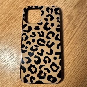 Kate spade cheetah print IPHONE 12 only